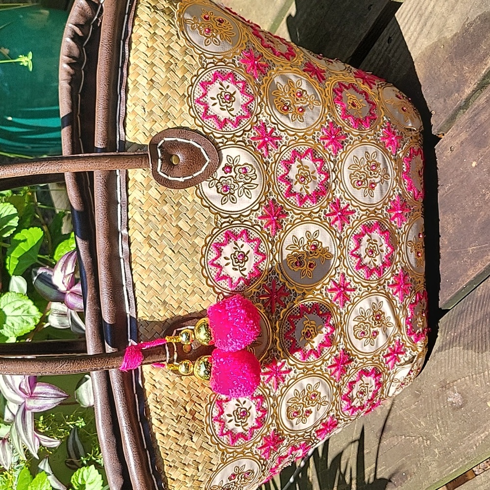 Exotic Large Beaded Tote - Limited Edition